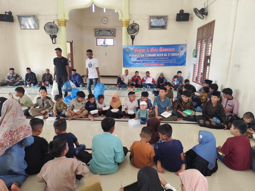 Kegiatan Zikir Bersama Memperingati Bencana Besar TSUNAMI ACEH